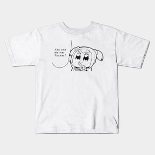 Pop Team Epic - hamburger Kids T-Shirt